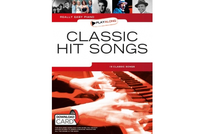 No brand REALLY EASY PIANO PLAYALONG CLASSIC HIT SONGS PF BOOK & DOWNLOAD CARD