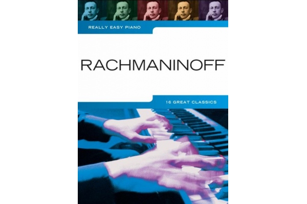 REALLY EASY PIANO RACHMANINOFF PF BOOK