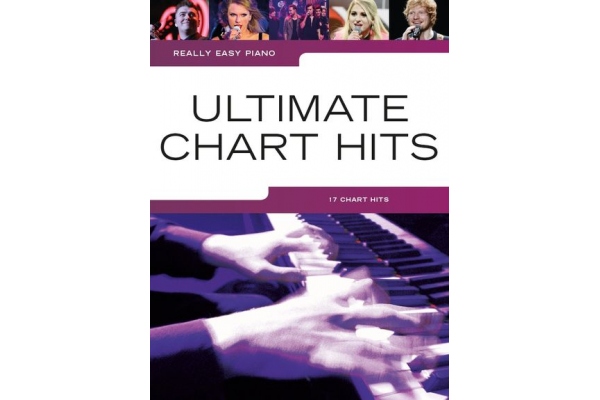 REALLY EASY PIANO ULTIMATE CHART HITS EASY PIANO BOOK