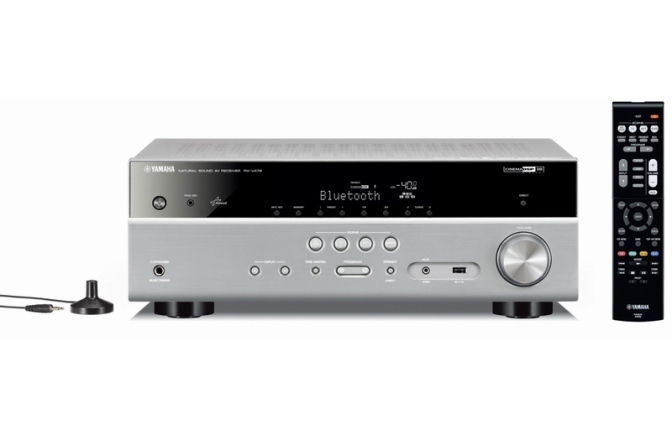 Receiver Hi-Fi AV de retea 5.1 Yamaha RX-V479 Silver