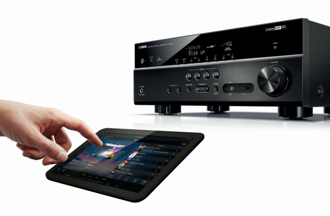 Receiver AV de retea Yamaha RX-V579 Black
