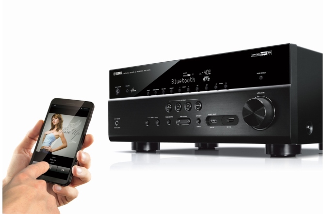 Receiver AV de retea 7.2 Yamaha RX-V679 Black  