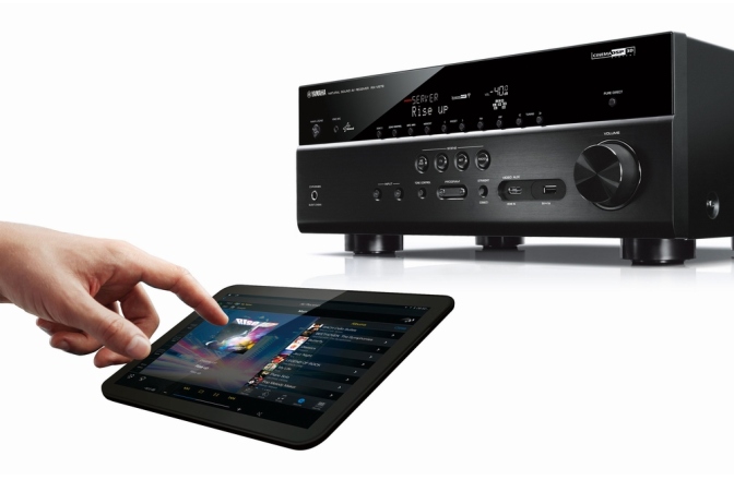 Receiver AV de retea 7.2 Yamaha RX-V679 Black  