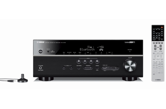 Receiver AV de retea 7.2 Yamaha RX-V679 Black  
