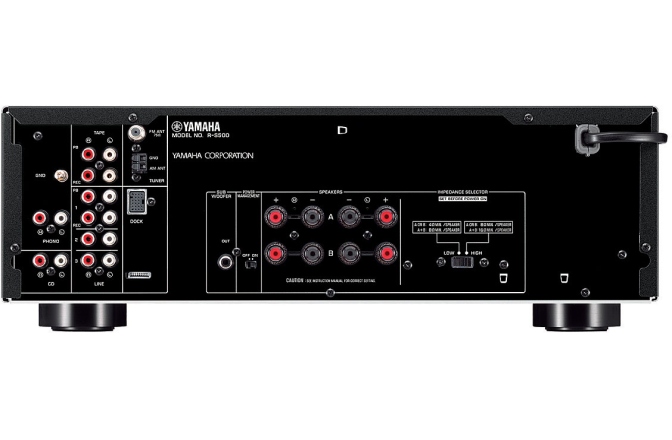 Receiver Hi-Fi Stereo Yamaha R-S500 Black