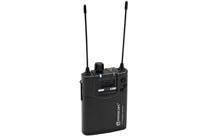 Receptor Bodypack In-Ear Relacart PM-320R In-Ear Bodypack Receiver 626-668 MHz