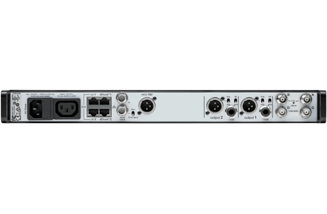 Receptor wireless Shure AD4D Axient Digital Dual Receiver