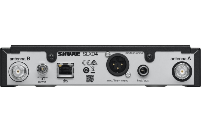 Receptor wireless Shure SLXD-4