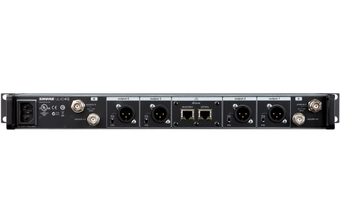 Receptor wireless Shure ULXD4Q Quad Wireless Receiver