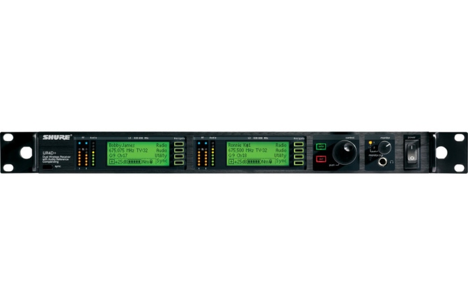 Receptor Wireless Shure UR4D+