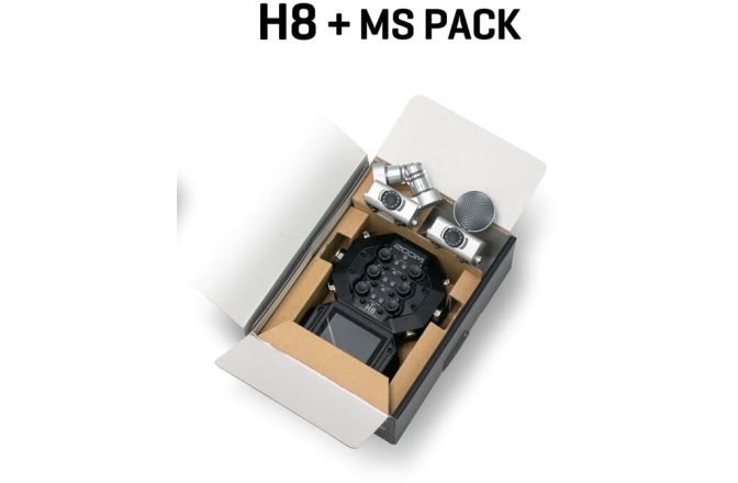 Recorder audio Zoom H8 + MS Pack 
Ltd. Edition