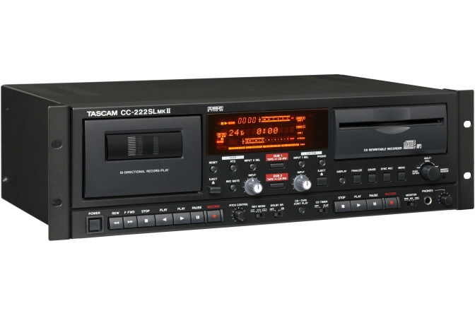Recorder CD / caseta Tascam CC-222SL mkII