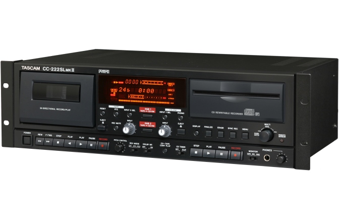Recorder CD / caseta Tascam CC-222SL mkII