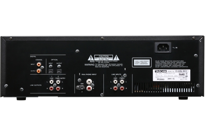 Recorder CD / caseta Tascam CC-222SL mkII