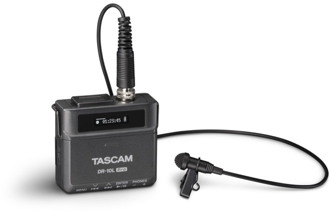 Recorder digital cu lavalieră Tascam DR-10L Pro
