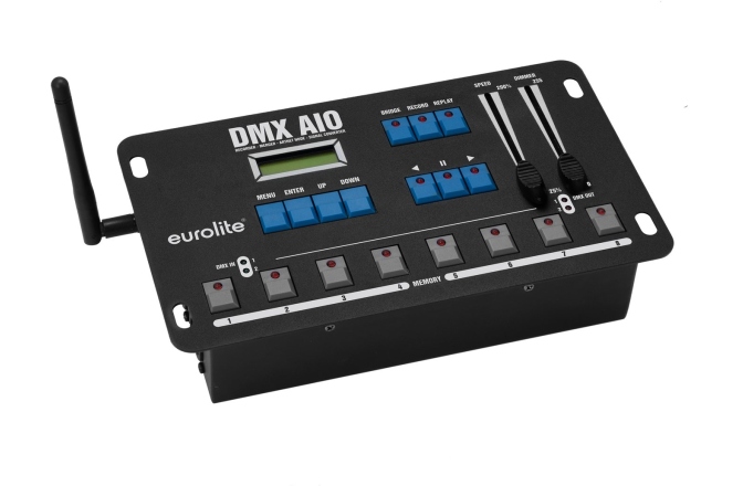 Recorder DMX Eurolite DMX AIO Recorder, Merger, Artnet Node, Signal Converter