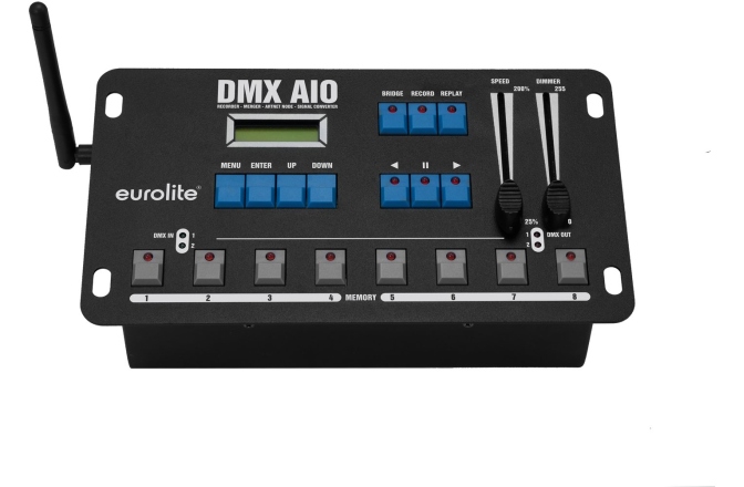 Recorder DMX Eurolite DMX AIO Recorder, Merger, Artnet Node, Signal Converter