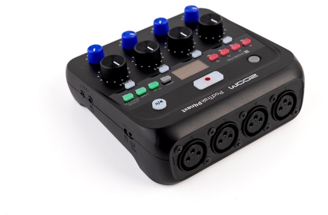 Recorder, mixer, interfață podcast Zoom PodTrak P4next