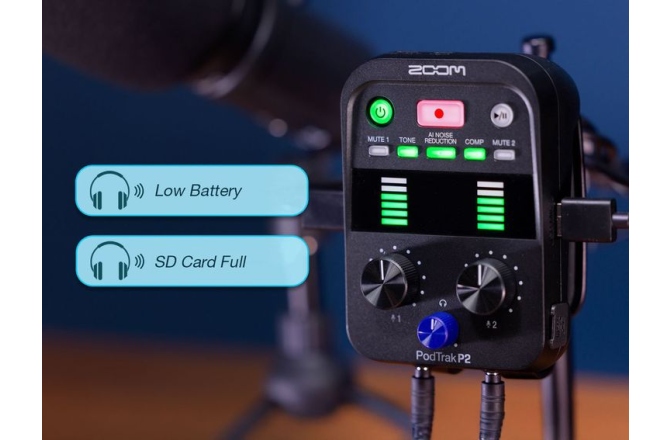 Recorder portabil Podcast Zoom PodTrak P2