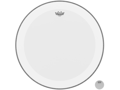 Faţă tobă Powerstroke 4 White coated bass drum 22