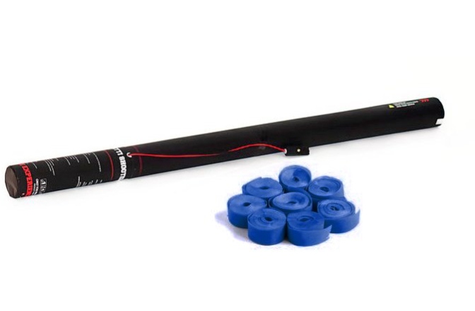 Rezerva tun confetii TCM FX Electric Streamer Cannon 80cm, dark blue
