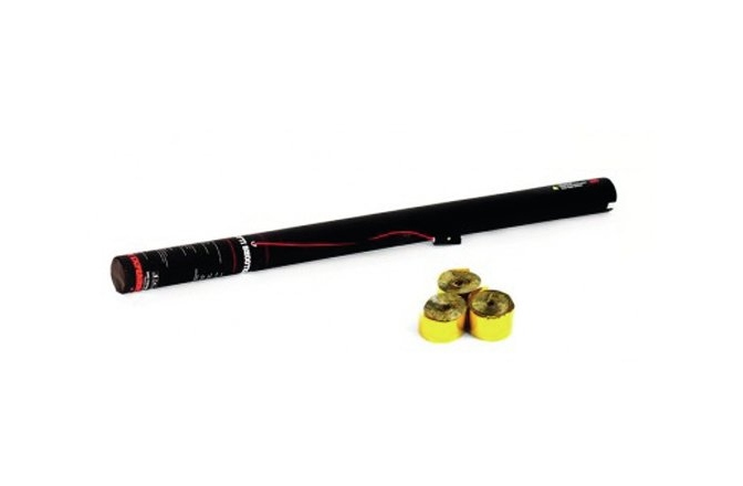 Rezerva tun confetii TCM FX Electric Streamer Cannon 80cm, gold