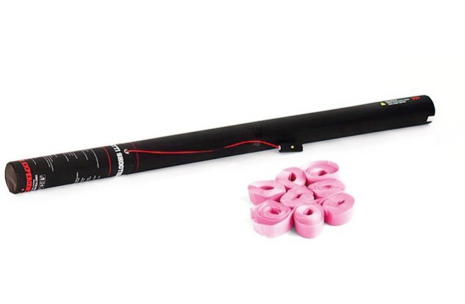 Rezerva tun confetii TCM FX Electric Streamer Cannon 80cm, pink