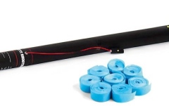 Rezerva tun confetti TCM FX Electric Streamer Cannon 80cm, light blue