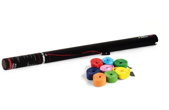 Rezerva tun confetti TCM FX Electric Streamer Cannon 80cm, multicolor