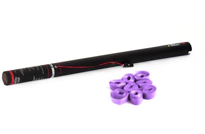 Rezerva tun confetti TCM FX Electric Streamer Cannon 80cm, purple