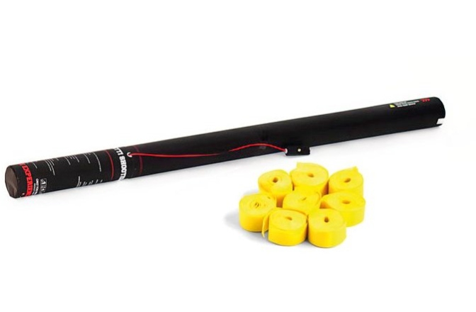 Rezerva tun confetti TCM FX Electric Streamer Cannon 80cm, yellow