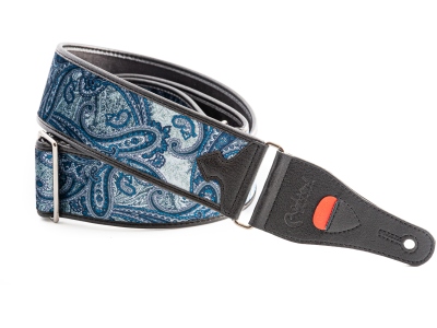 Paisley Velvet-60 Blue