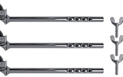 Roata cu fixare Latin Percussion Roata cu fixare - LP636 - LP635 - LP278 Crom