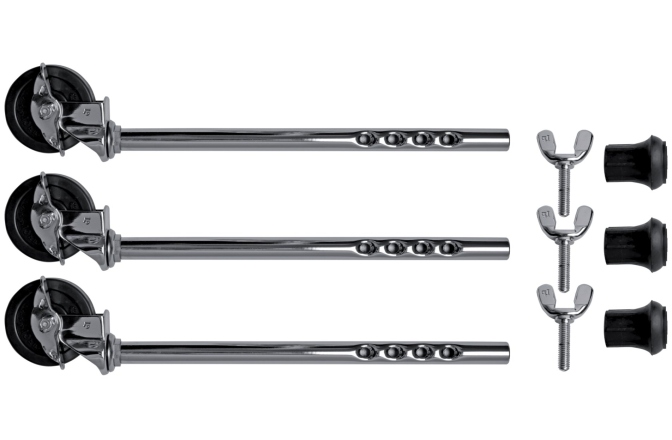 Roata cu fixare Latin Percussion Roata cu fixare - LP636 - LP635 - LP278 Crom