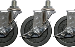 Roată pivotantă blocabilă Latin Percussion  Lockable swivel caster - LP290B - LP290S - LP290S-AIR - LP291 - LP445 Crom