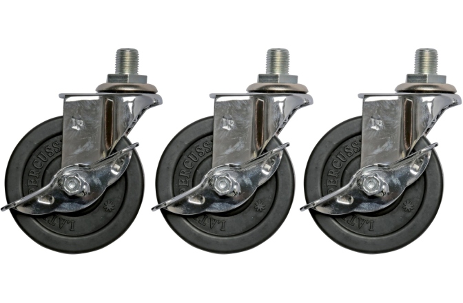 Roată pivotantă blocabilă Latin Percussion  Lockable swivel caster - LP290B - LP290S - LP290S-AIR - LP291 - LP445 Crom