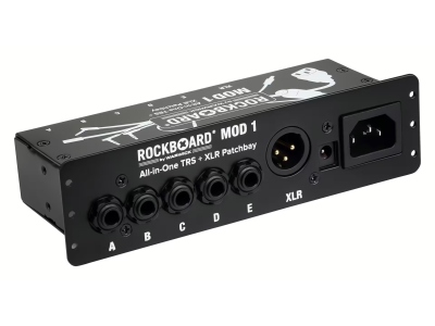 Patchbay MOD 1 V2 All-in-One TRS & XLR, IEC & Barrel