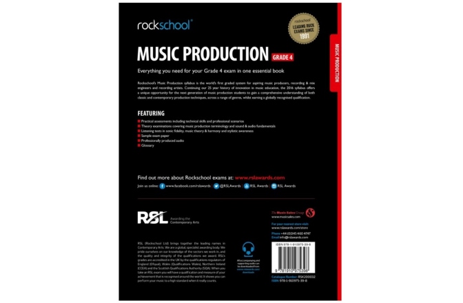 No brand Rockschool Music Production - Grade 4 (2016)