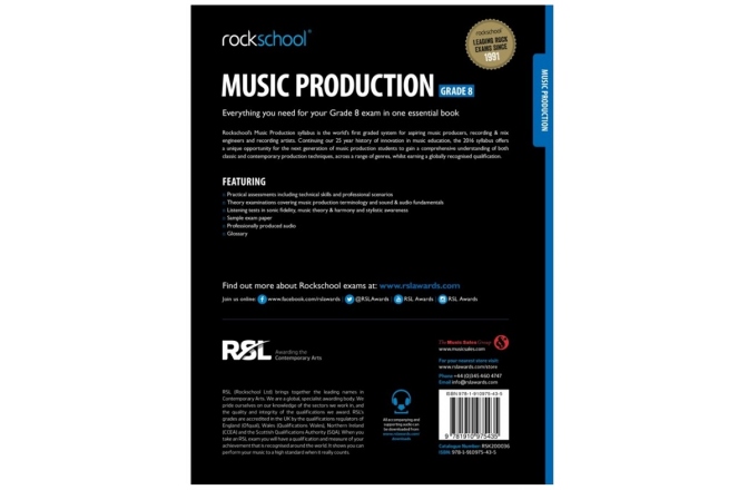No brand Rockschool Music Production - Grade 8 (2016)