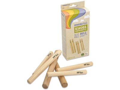 Beech Claves Set of 3 