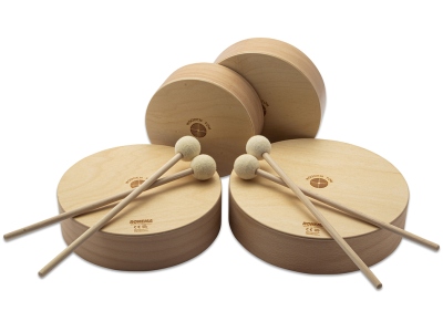 Wooden Tom Set Natural 
