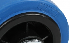 Rotilă cu Frână Tente Braked Swivel Castor Wheel Blue 80mm