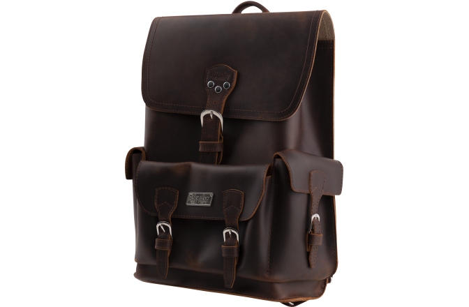Rucsac Big Bends Bigsby Limited Edition Leather Backpack Brown