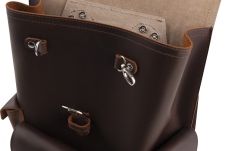 Rucsac Chauvet Charvel Limited Edition Leather Backpack Brown
