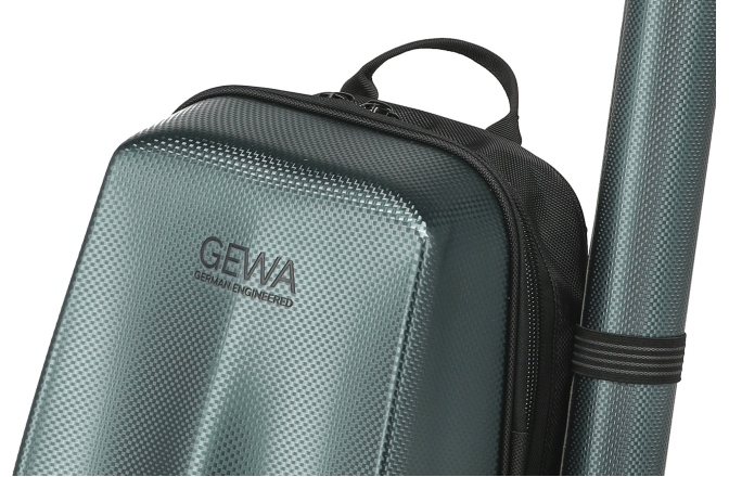 Rucsac cutie vioara Gewa  Space Bag Green 4/4 - 3/4