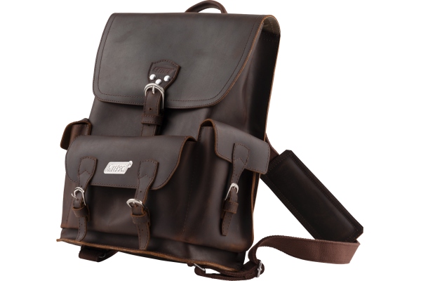 Gretsch Limited Edition Leather Backpack Brown