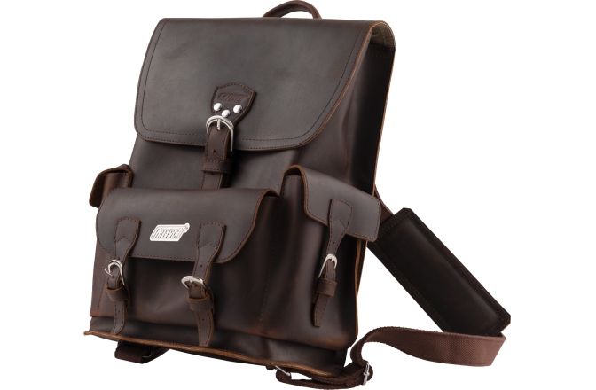 Rucsac Gretsch Guitars Limited Edition Leather Backpack Brown