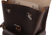 Rucsac Gretsch Guitars Limited Edition Leather Backpack Brown