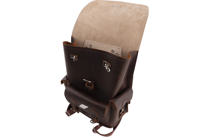 Rucsac Gretsch Guitars Limited Edition Leather Backpack Brown