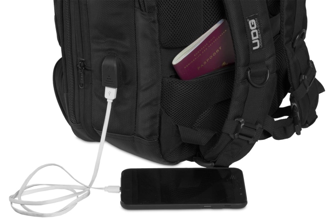 Rucsac laptop / echipamente DJ UDG Ultimate Backpack Slim Black/Orange